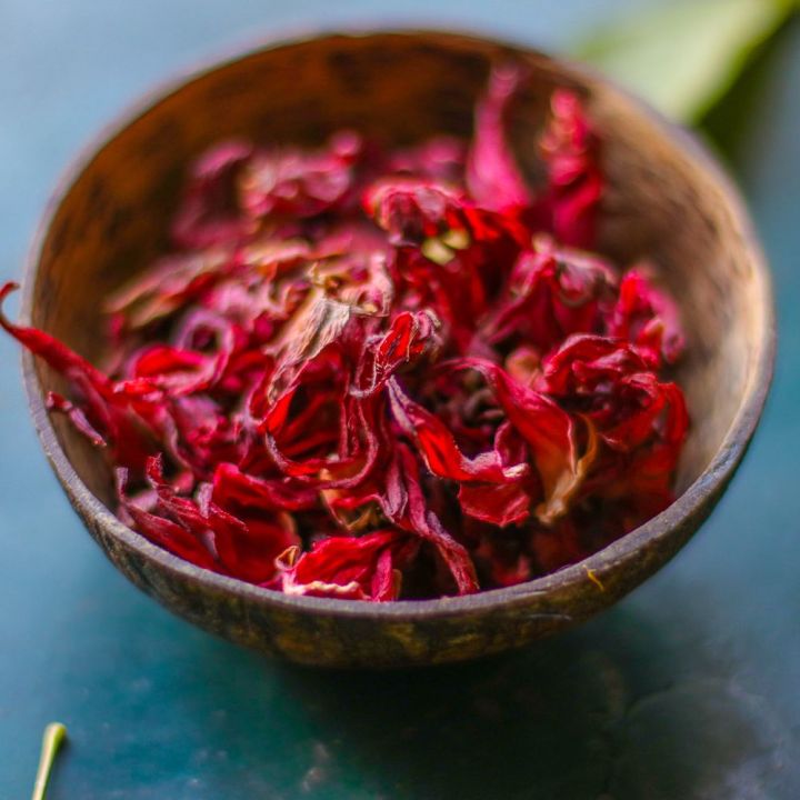Hibiscus Tea / Hibiscus Flower Tea : Hibiscus Bishwas Herbal Nepal-20Grams
