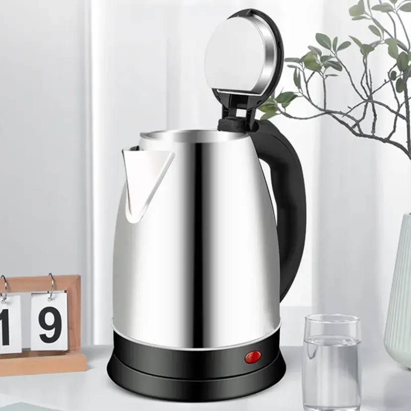 Electric Jug Stainless Steel Kettle - 1.8L to 2.0L | Fast Boil | Auto Shut-Off - Smart Gallery