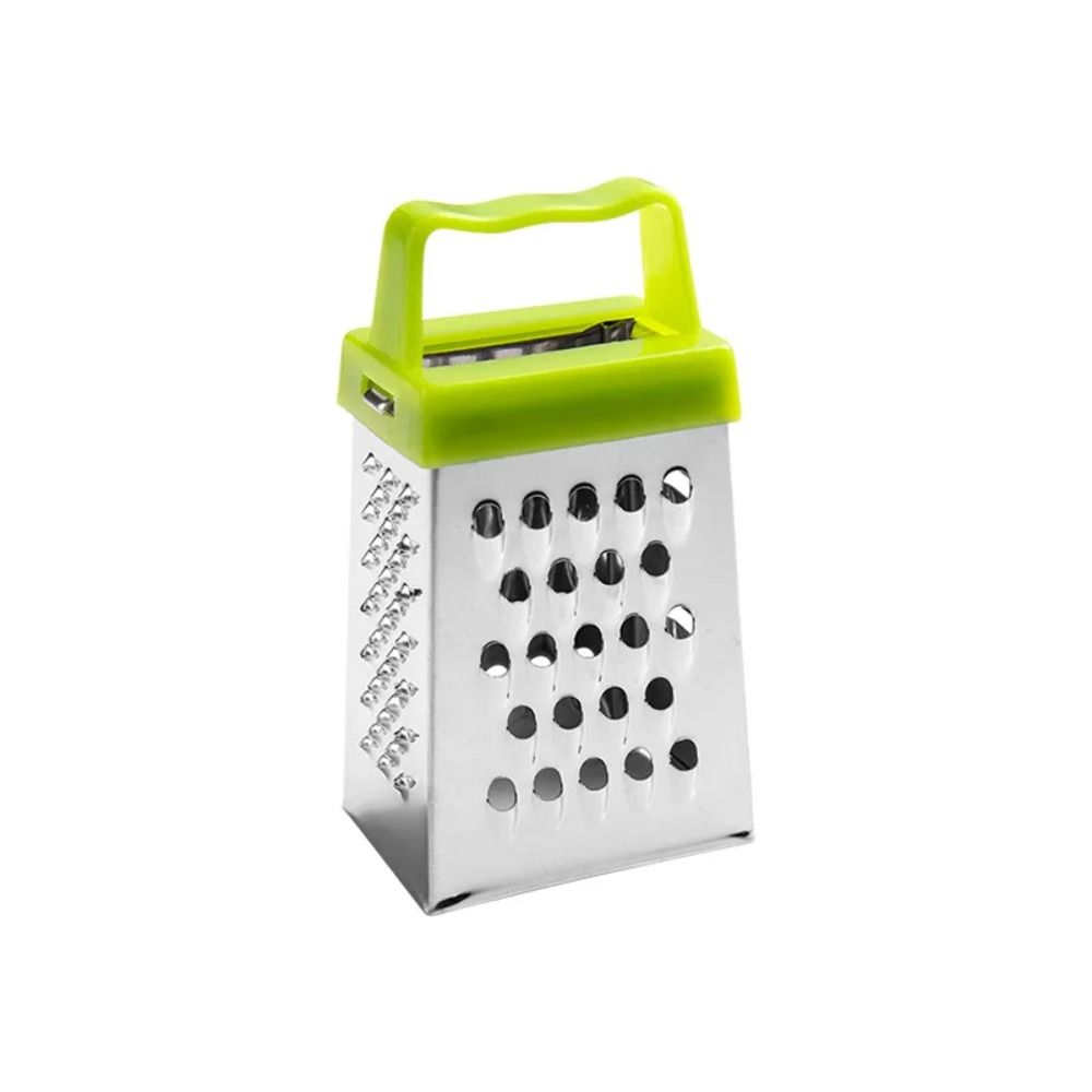 Multifunctional Stainless Steel Mini Peel Cutter Fruit Ginger Garlic Handheld Grater Planer Four-Sided Planing Grater Kitchen Gadgets