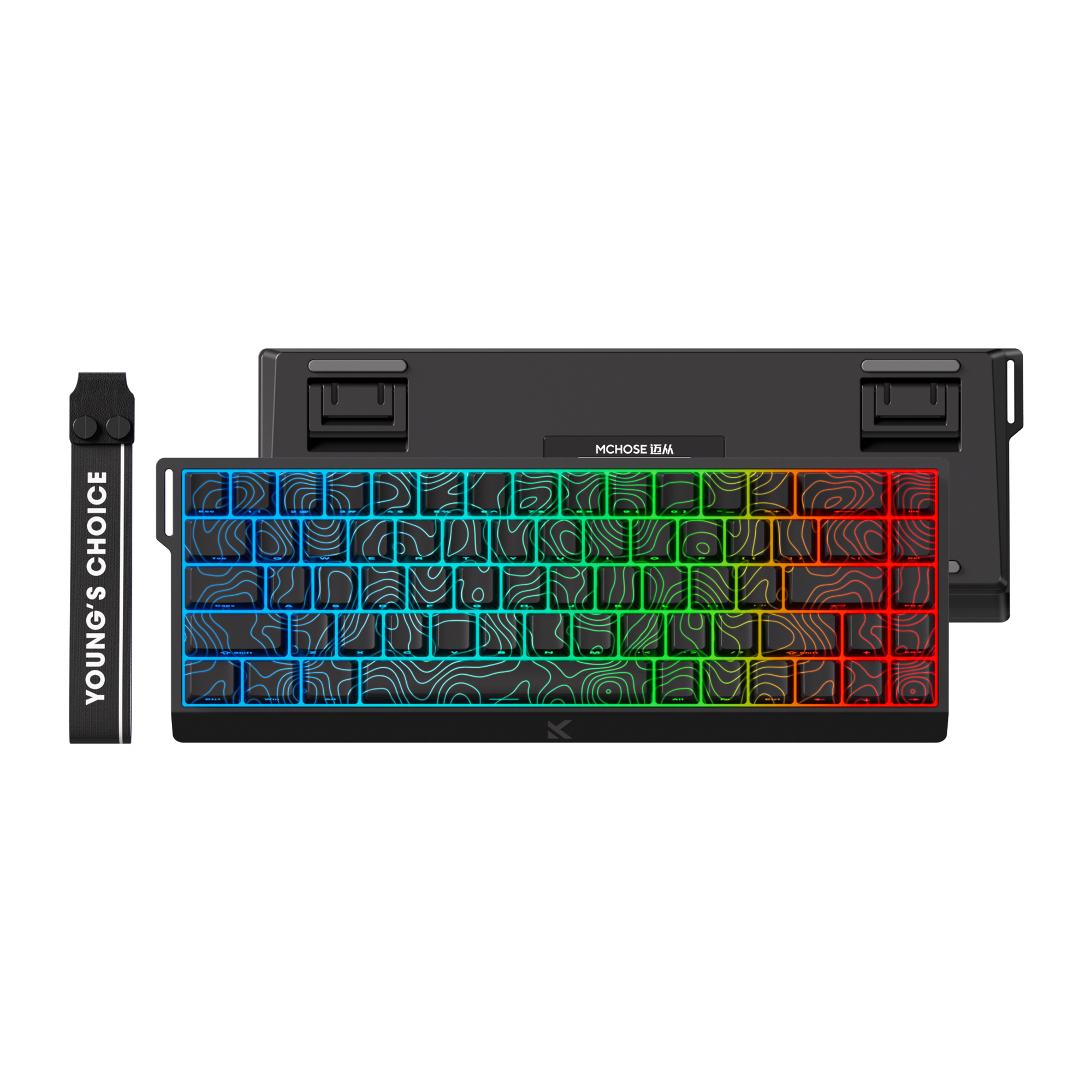 MCHOSE ACE 68 Magnetic Switch Gaming Keyboard Hall Effect Rapid Trigger Programmable RGB 8K Hz DKS/MT/TGL/RS/SOCD for