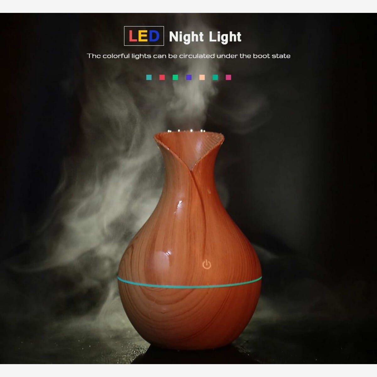 Cool Mist Humidifier Air Diffuser Quiet Operation, Aroma Essential