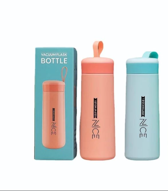 Nice Modern Flask - Vibrant and Sleek Insulated Water Bottles - Perfect for Hot and Cold Drinks - Leak-Proof and Portable