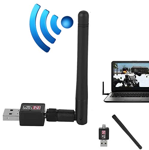 USB WiFi Adapter 1200Mbps USB 2.0 WiFi Dongle 802.11n Wireless Network Adapter High Gain Antenna For Desktop
