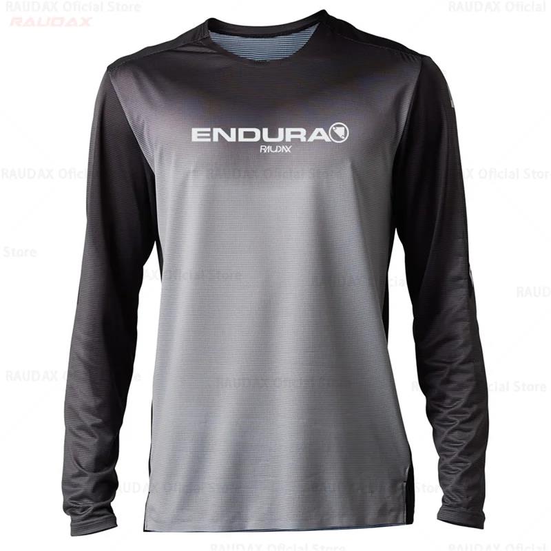 HOT Long Sleeved Motocross Jersey 2025 Mens MTB Enduro Shirt Summer Short Sleeves Motorcycle Cycling Jerseys Quick Drying MTB Jersey
