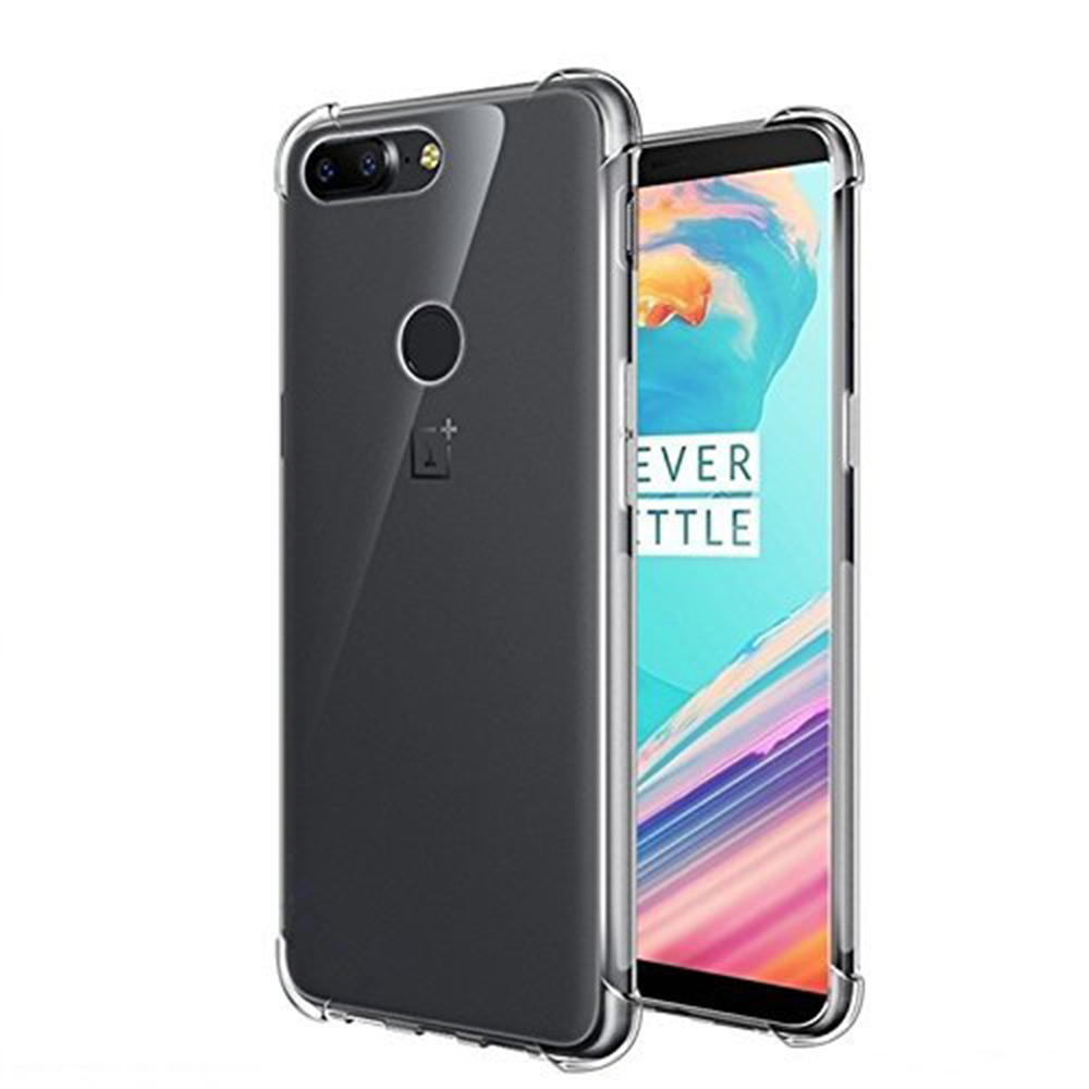 OnePlus 5T Clear Transparent Tpu Cover Case
