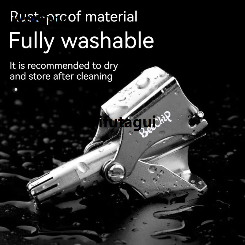 Difutagui Washable Portable Ear Hair Trimmer Cleaning Without Rusting Painless 【2025 Luxury Version】 Nose Hair Trimming Men'S Portable Electric Shaver Low Noise