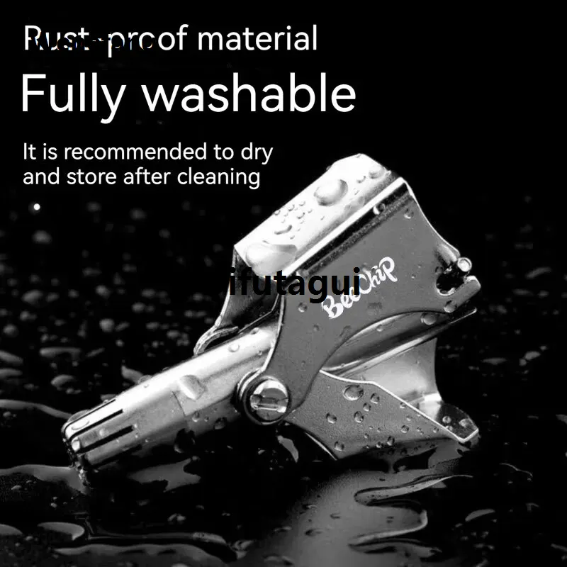 Difutagui Washable Portable Ear Hair Trimmer Cleaning Without Rusting Painless 【2025 Luxury Version】 Nose Hair Trimming Men'S Portable Electric Shaver Low Noise - image 1
