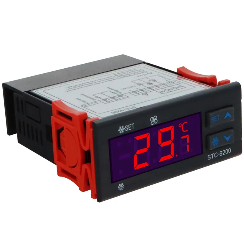 OYPFXMI STC-9200 Digital Temperature Controller Thermoregulatorre with Frigeration Defrost Fan Alarm Function AC 220V