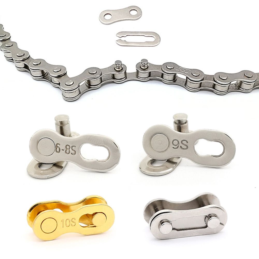 1 pair 6-8/9/10/11s MTB Speed Magic Bicycle Connector Bike Joint Chain Lock Set Quick Master Link