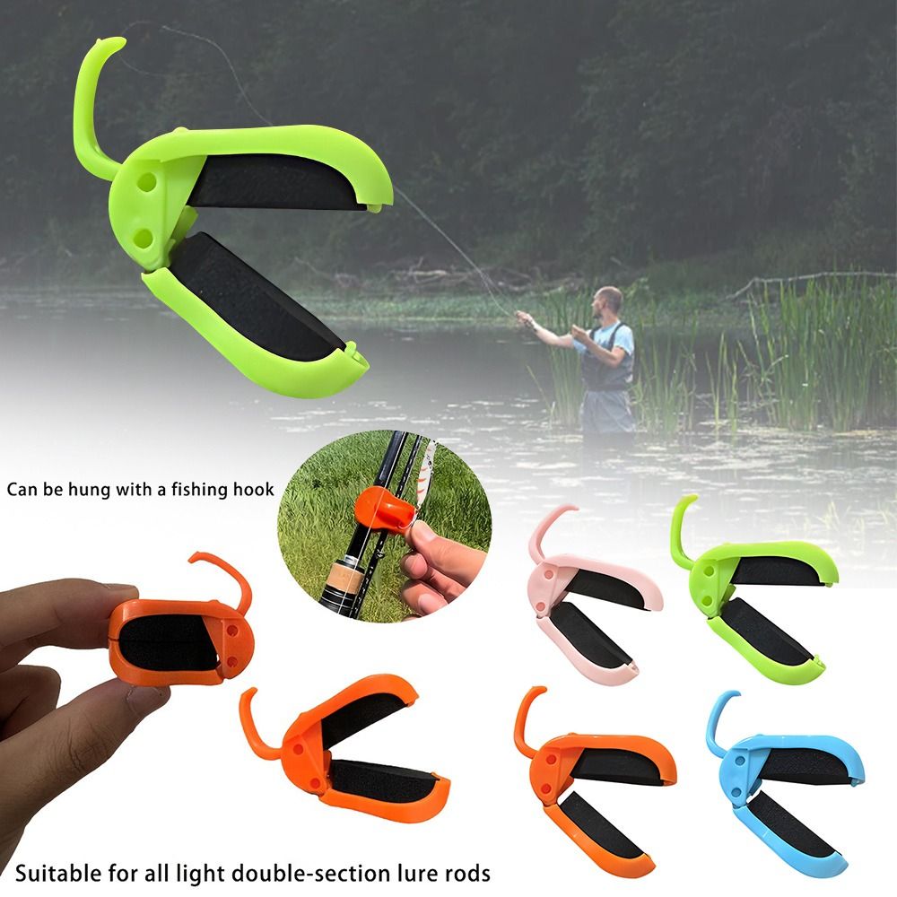 2/4pcs Portable Compact Design Multifunctional Rod Holder 5 Hole Design Lightweight Fishing Pole Holder Ball Straps Silicone Straps Fishing Rod Fixer Wall Mounting
