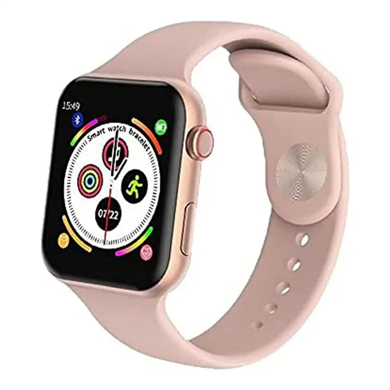 T500 Smart Watch for Men & Women: Bluetooth Calling & SIM Support, 230mAh Battery, Multi-Sport Tracker, Body Temperature & Heart Rate Monitor, Social Media Notifications