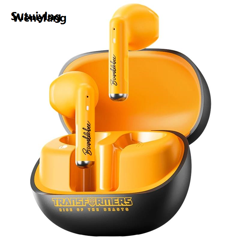 Wenefang Sutuiying TRANSFORMERS TF-T28 Bumblebee Earphones Bluetooth HiFi Sound High 2025 New Quality HD Call Wireless Headphones Low Latency Sport Gaming Earbuds