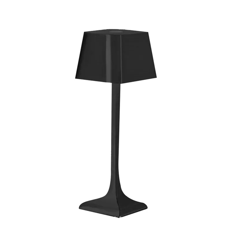2600MAh Rechargeable LED Table Lamp Modern Touch Adjustment Table Lamp for Bedroom Restaurant -Gray