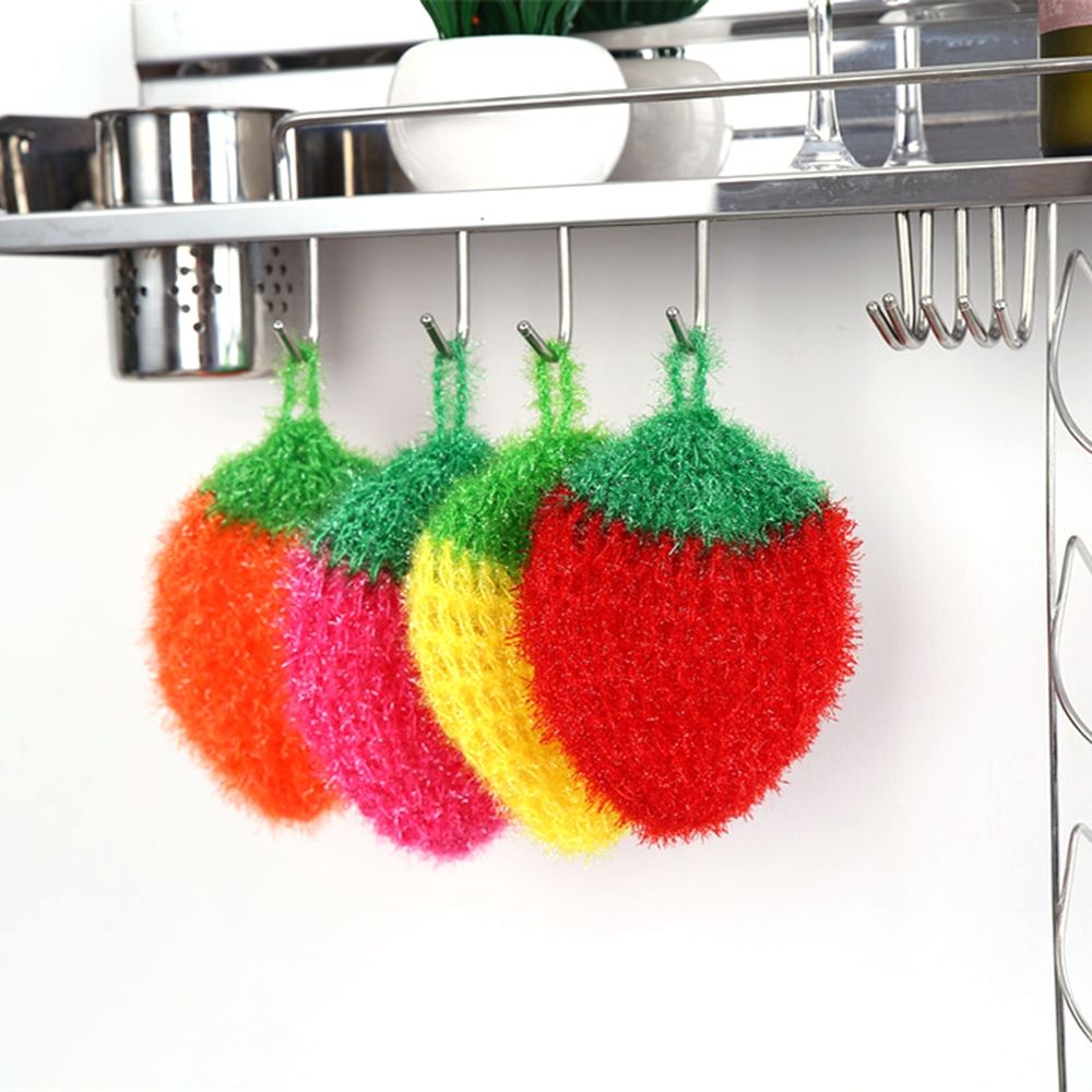 Scrubbing Dishwashing Kitchen Tool Household Scrubber Dish Cleaner Scouring Pads Dishcloths Dish Scrubber Scrub Sponge