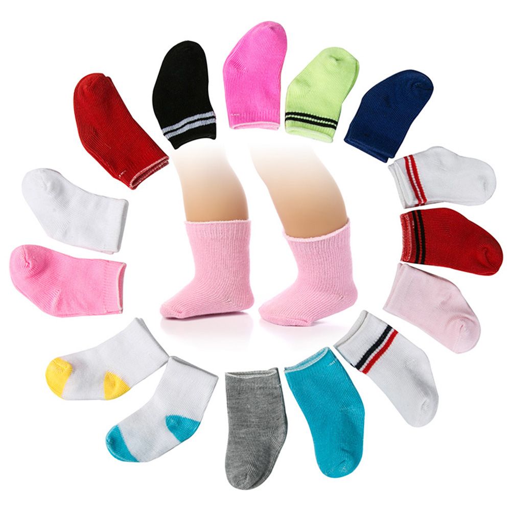 1 Pair DIY Playing House Clothes Sports Stocking Fit 18 Inch/43cm Mini Socks Wear