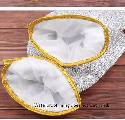 GDLCETK Wire Dishwashing Rags Wet and Dry- Multipurpose Miracle Metal Cleaning Cloths for Kitchen Stainless Steel Wipes (Glove Shape