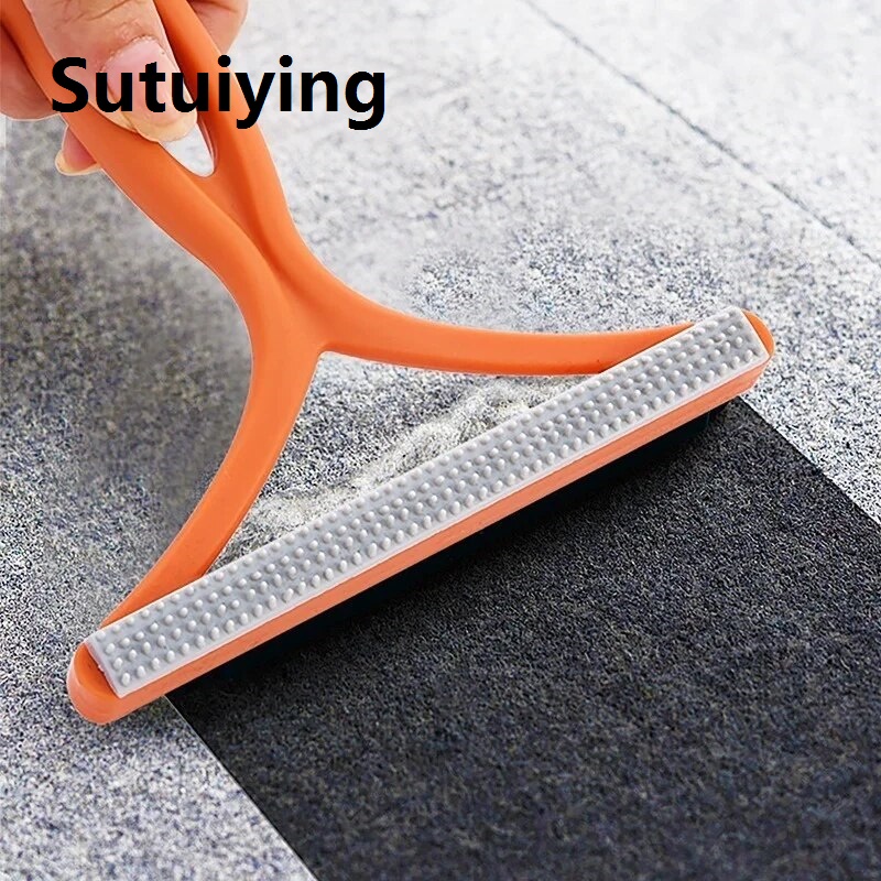 Sutuiying transparent bag 1/3PCS Portable Lint Remover for Clothing Carpet Wool Coat Shaver Brush Double Sided Pet Hair Removal Ball Cleaning Tools