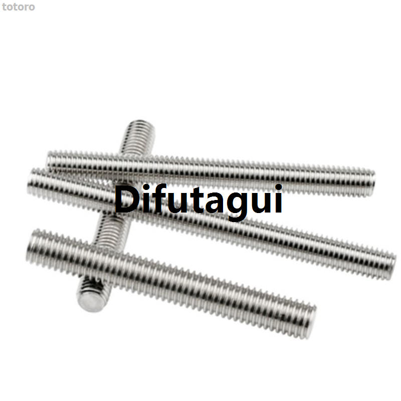 Difutagui 250mm0mm to stud length 2 threaded rod threaded rod Luxury New M2 M2.5 pcs/batch 5 M3 M4 stainless steel full