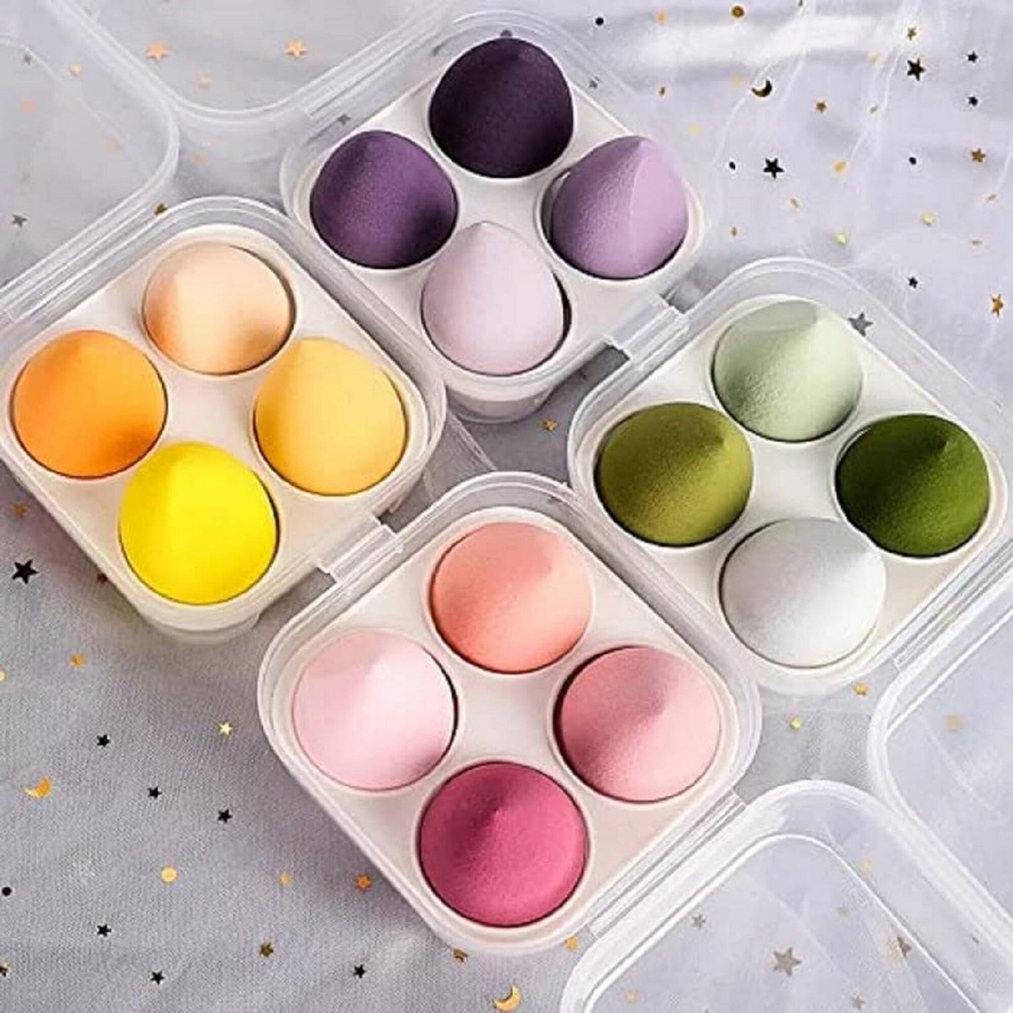 Beauty Blender Set of 4 Pcs With Box