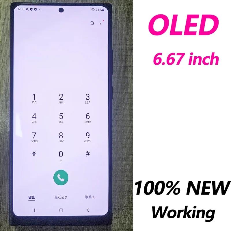 HOT Frontal S23 Ultra Super OLED Display For Samsung Galaxy S23 Ultra LCD Touch Screen Digitizer S918 S918B S918U Replacement