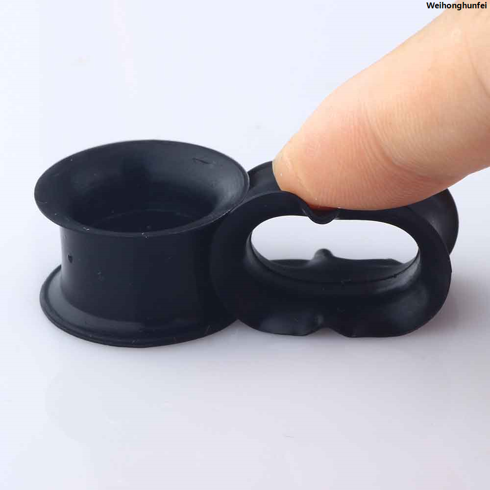 WeihonghunfeiSales promotion 【32373c23】2pcs Piercing Ear Gauges Tunnels Expander Stainless Steel Dinosaur Earrings Plugs Tunnels Piercing Body Jewelry