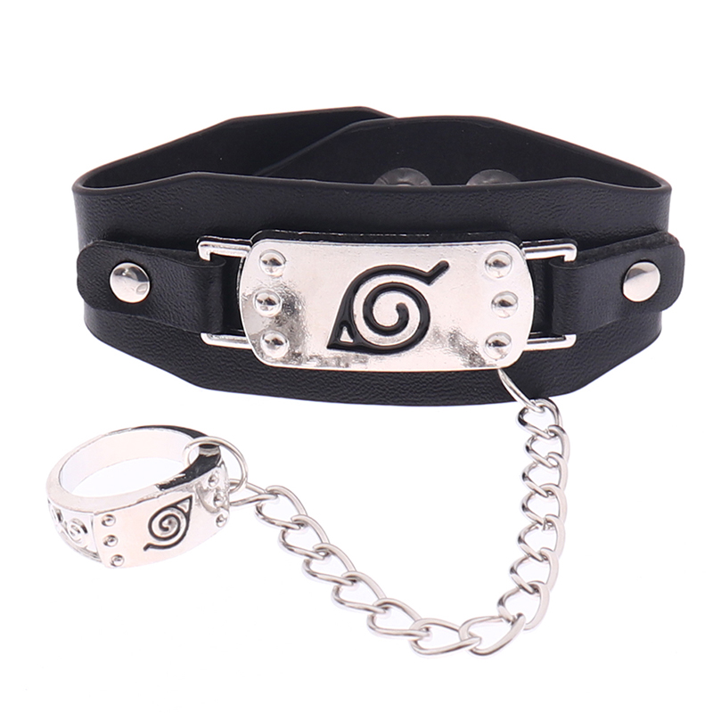 Naruto Cosplay Costumes Accessories Naruto Bracelet Finger Ring Anime Props Gift ZHANGNA