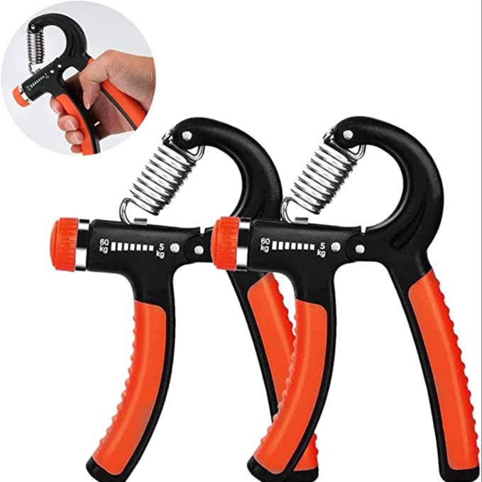 Adjustable Hand Grip (10-40KG) - Hand Gripper for Home & Gym Workouts, Finger & Forearm Exercises for Men & Women