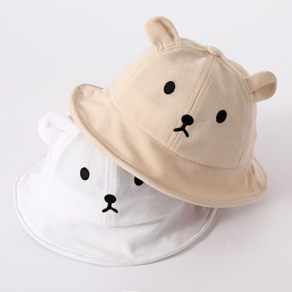 New Cute Sun Hats Thin Summer Fisherman Hat Portable UV Protection Sunscreen Cap Outdoor
