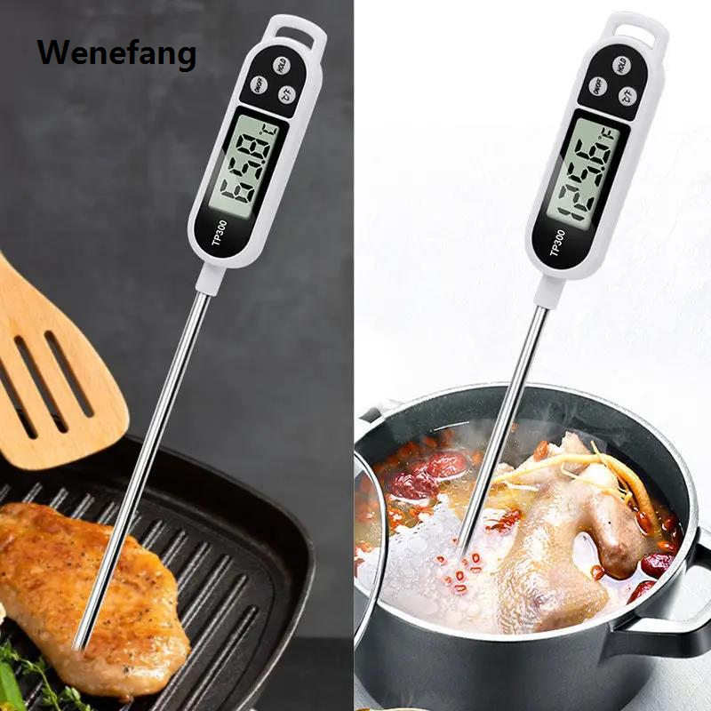 Wenefang 1PCS TP300 Digital Food Thermometer Portable Kitchen Bargain price Tool for Meat Cooking BBQ Electronic Oven Food Probe