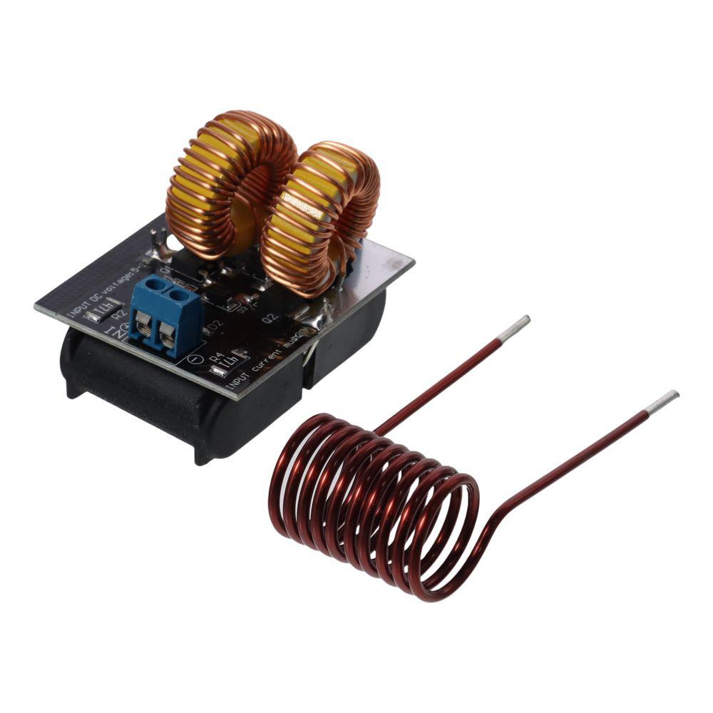 Durable Plastic Induction Heater Black Yellow Heat Induction Tool Copper DC 5V-12V Induction Heating Tesla Heating Coil Worker