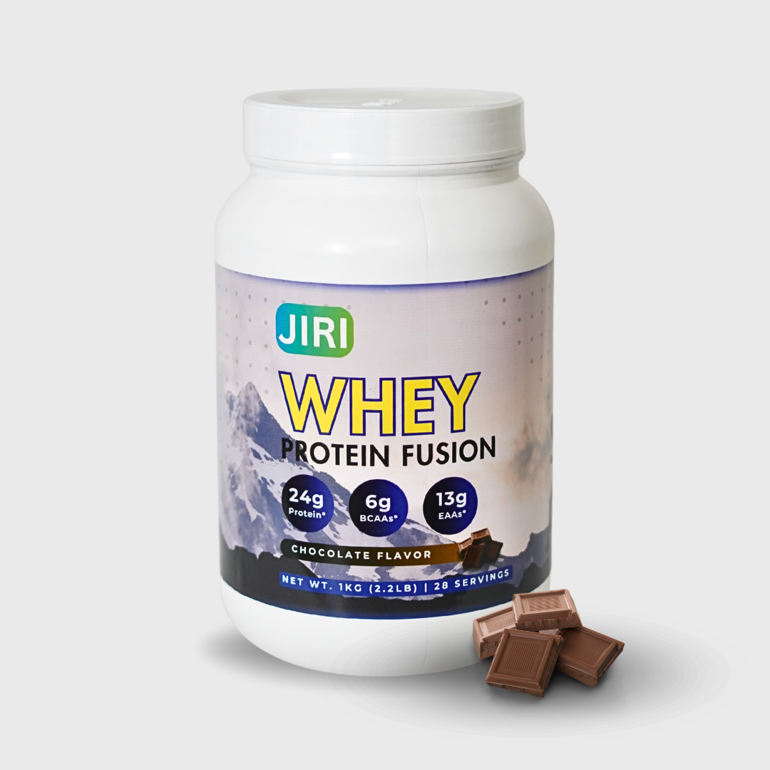 Jiri Nutrition Whey Protein Fusion 1kg - Vanilla Flavor
