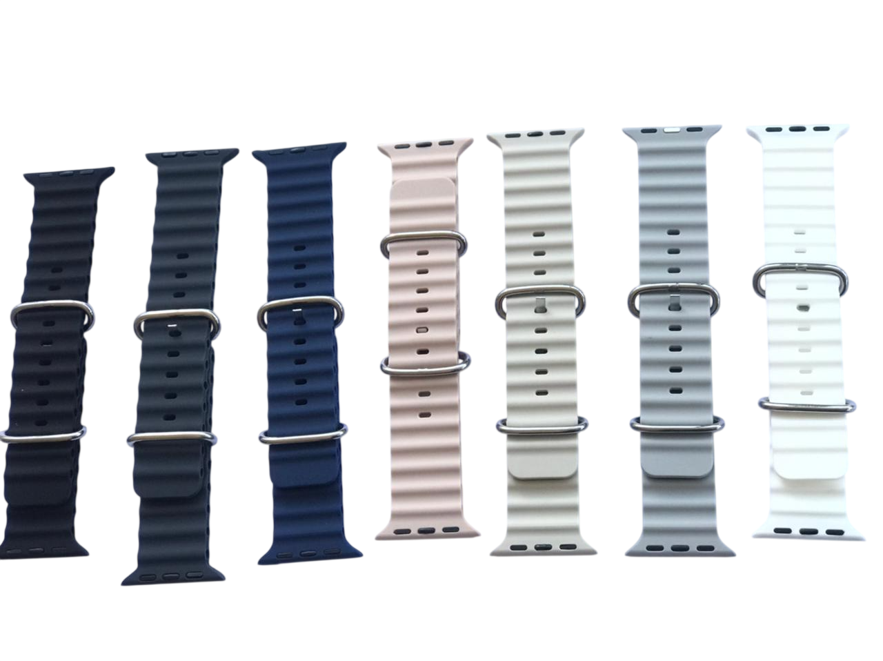 Ocean Ridge Silicone Watch Band