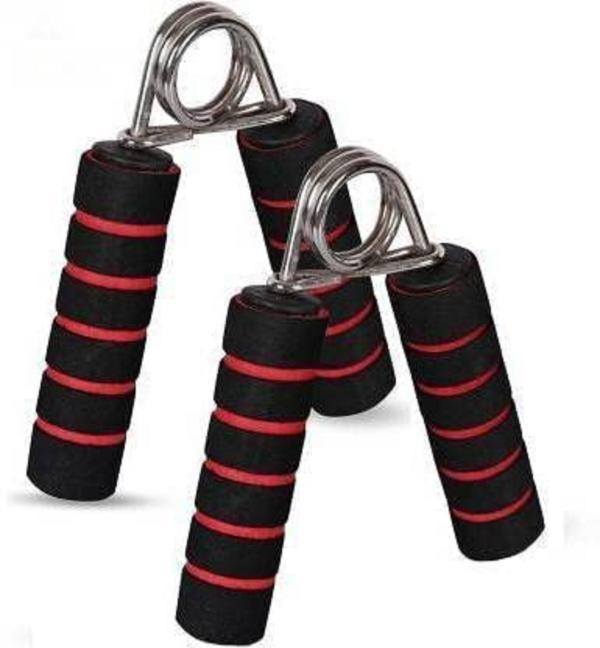 Foam Hand Grip Pair, 2 Pcs Hand Grip Power Exerciser With Foam Handle (Color May Vary)