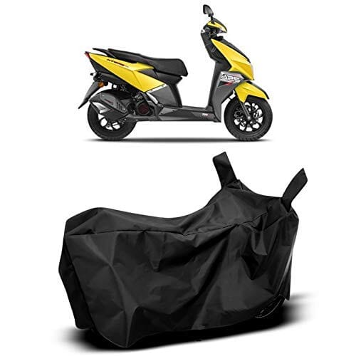 TVS NTORQ 125 - Water Resistant - UV Protection & Dustproof Full Bike Body Cover [ Black ]