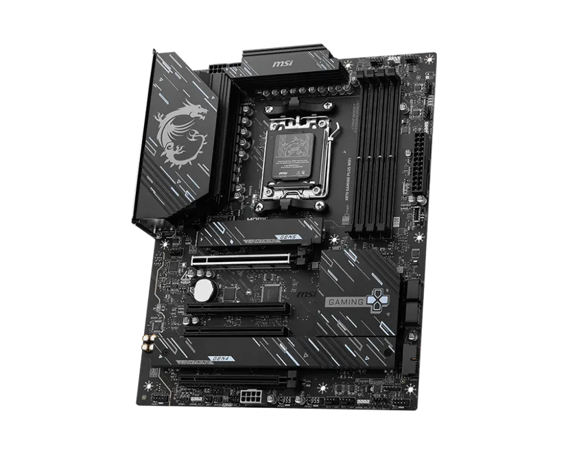 MSI X870E GAMING PLUS WIFI Motherboard (ATX | Support AMD AM5 Series Processor | Gen5 SSD | DDR5 | Wi-Fi 7)