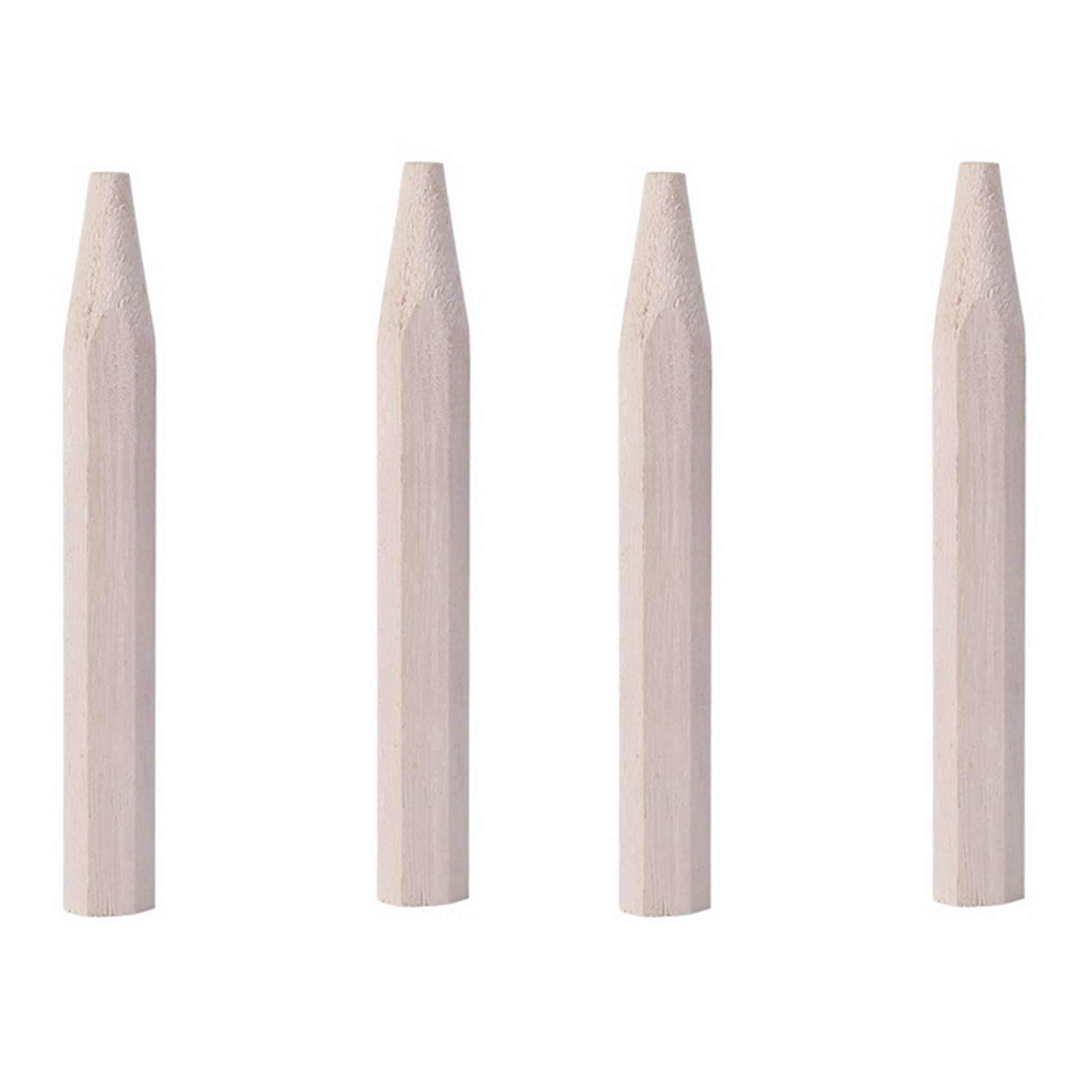 NAMUNY 4Pcs Badminton Racket Handle Grip Wooden Badminton Handle Repair of Badminton Racket,G6