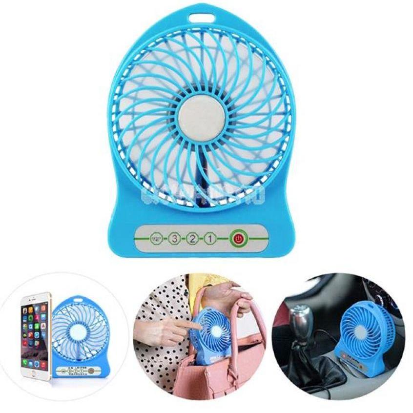 Mini Fan with USB and Lithium Battery