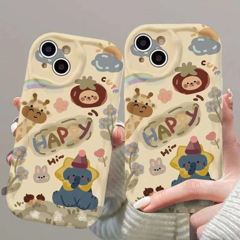 Cartoon KT Cat Suitable for Apple 16 Phone Case iPhone 14/13/15PROMAX New 12/11 HONOR 300 Huawei Mate70 OnePlus iQOO Redmi K80Oppo Xiaomi Vivos20