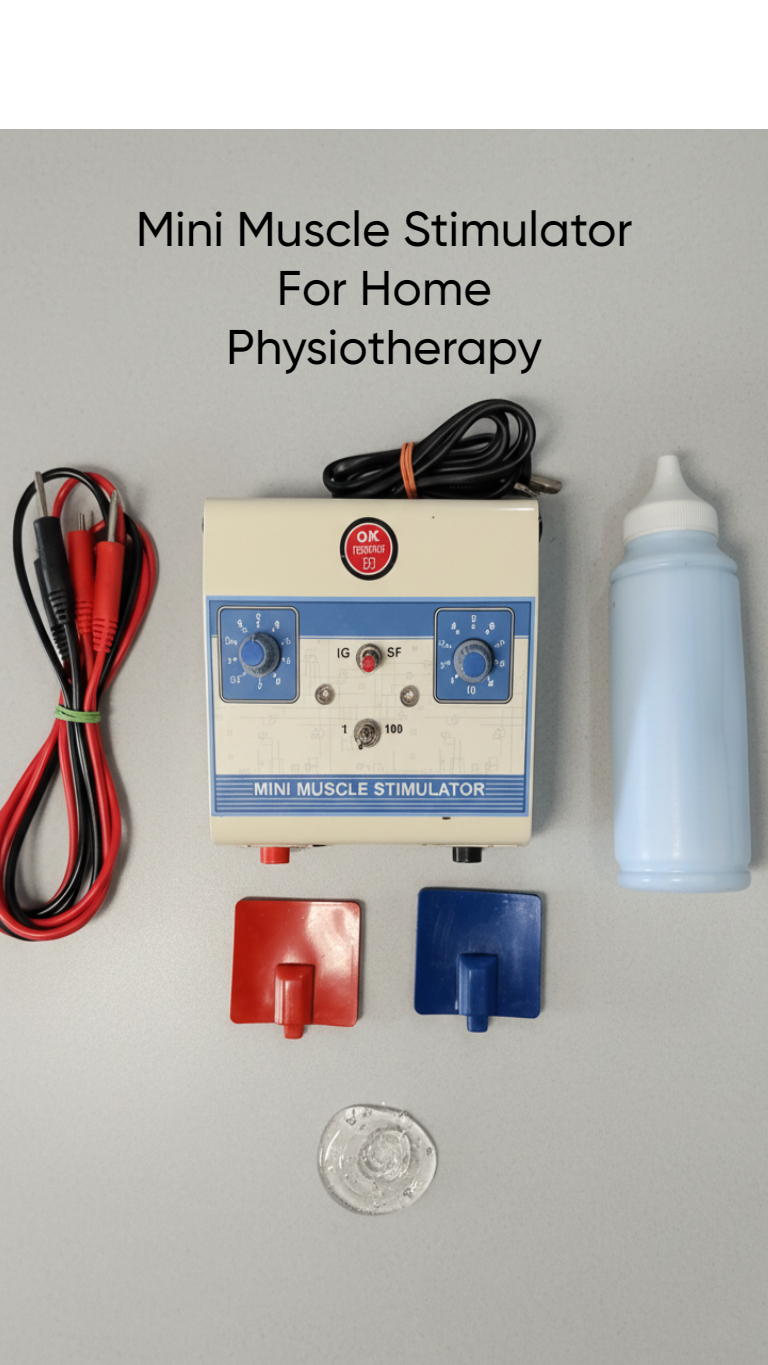 MS Muscle Stimulator For Home Physiotherapy 2 channel Machine Electrical Muscle Stimulator EMS Stimulator