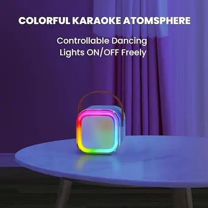 K12 Mini Colorfull Bluetooth Speaker | Cute Portable Mini Wireless Speaker With RGB Light (No Mic) | Best Choice Gifts For All Kinds Of The Festival