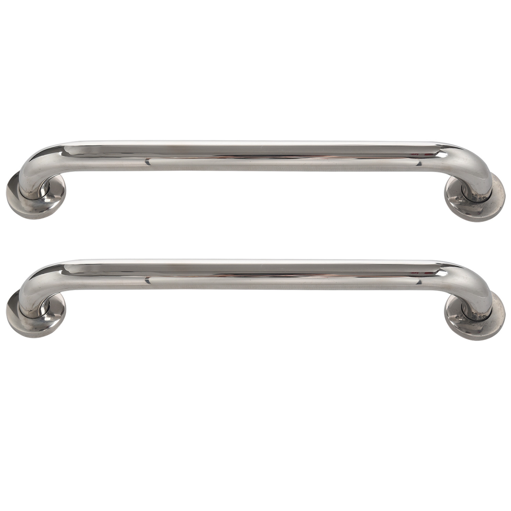 NAMUNY 2X New Bathroom Tub Toilet Stainless Steel Handrail Grab Bar Shower Safety Support Handle Towel Rack(40cm)