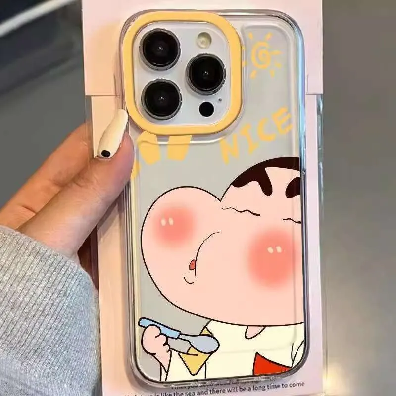 Mingtang Big Face Small Suitable for iPhone 16 Promax Phone Case New Apple 15 Pro 14 Plus Huawei Mate/Vivo/Oppo Honor 90/Redmi K50 Xiaomi 13/iqoo