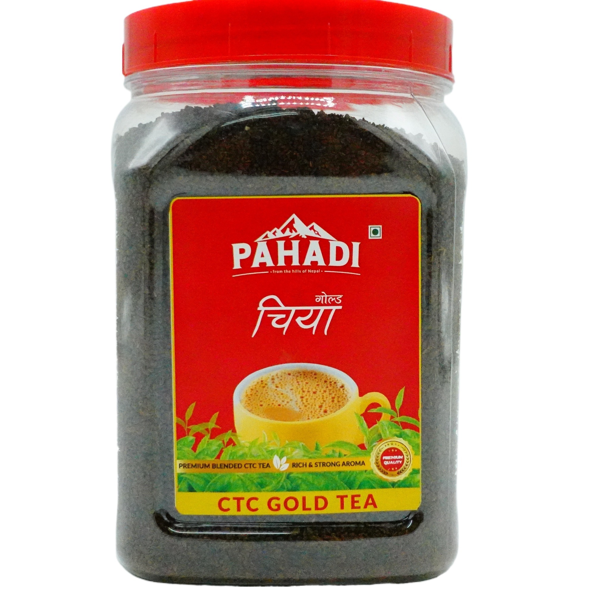 Pahadi CTC Gold Tea 200GM- Plastic Jar