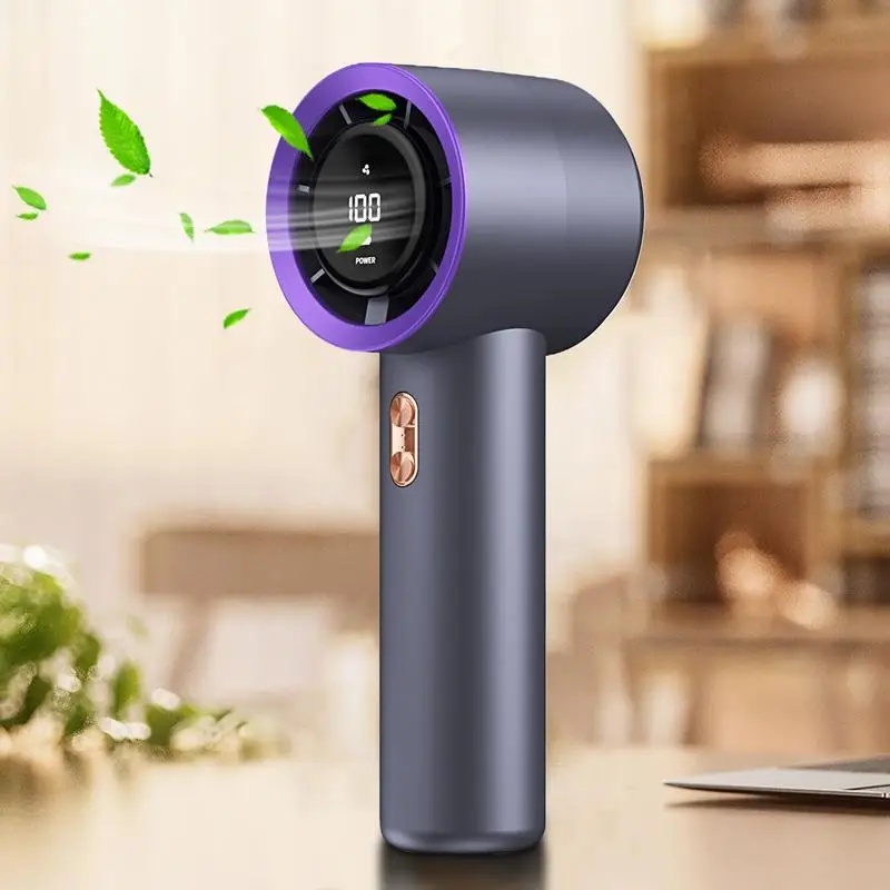 Turbo Handheld Fan T-11, a portable device designed for personal cooling.