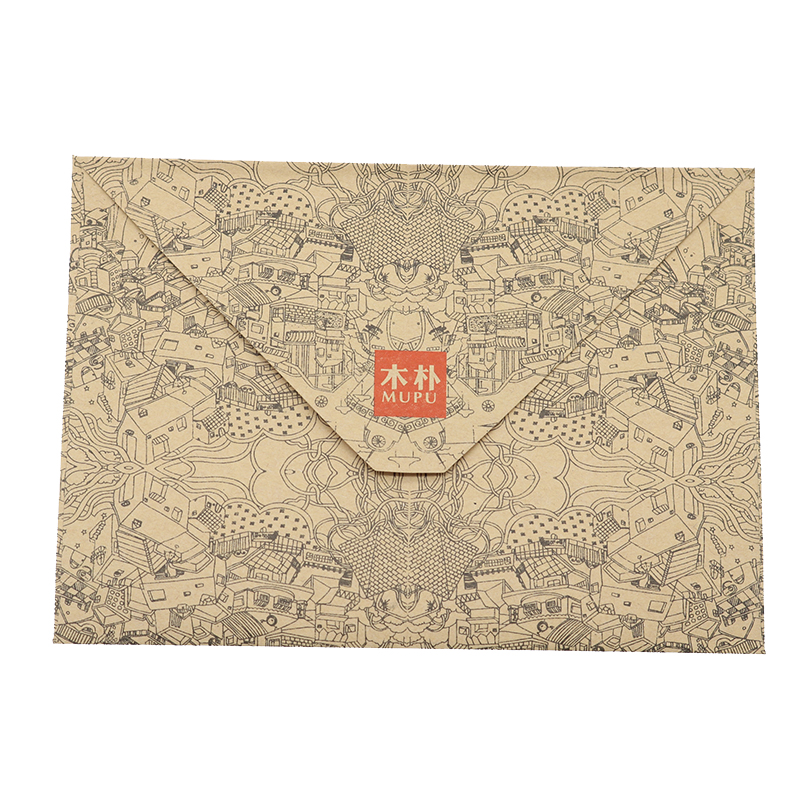 NEW 【Special offer】10pcs/Set Of Vintage Kraft Envelopes Business Card Style High Quality Wood Pak Envelope Wedding Invitation Envelope