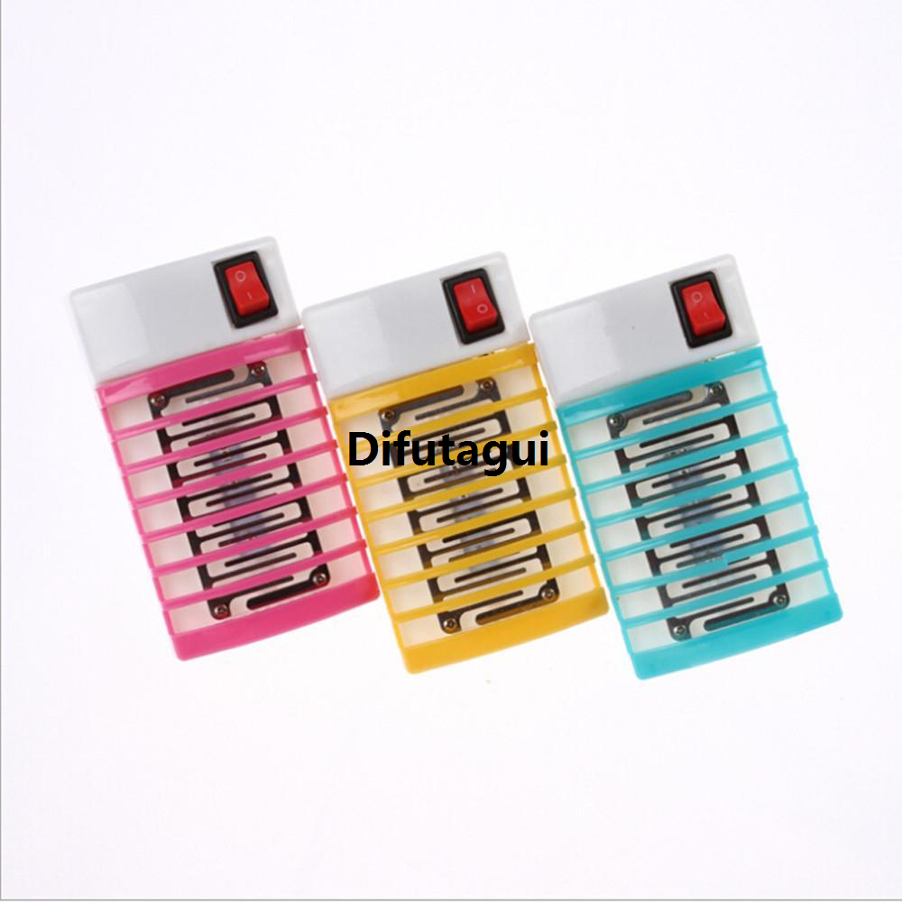 Difutagui 220V 110V Home Practical LED Socket Electric Mosquito Repellent New Fly Bug Insect Killer Trap Night Lamp Zapper Rodent Repeller