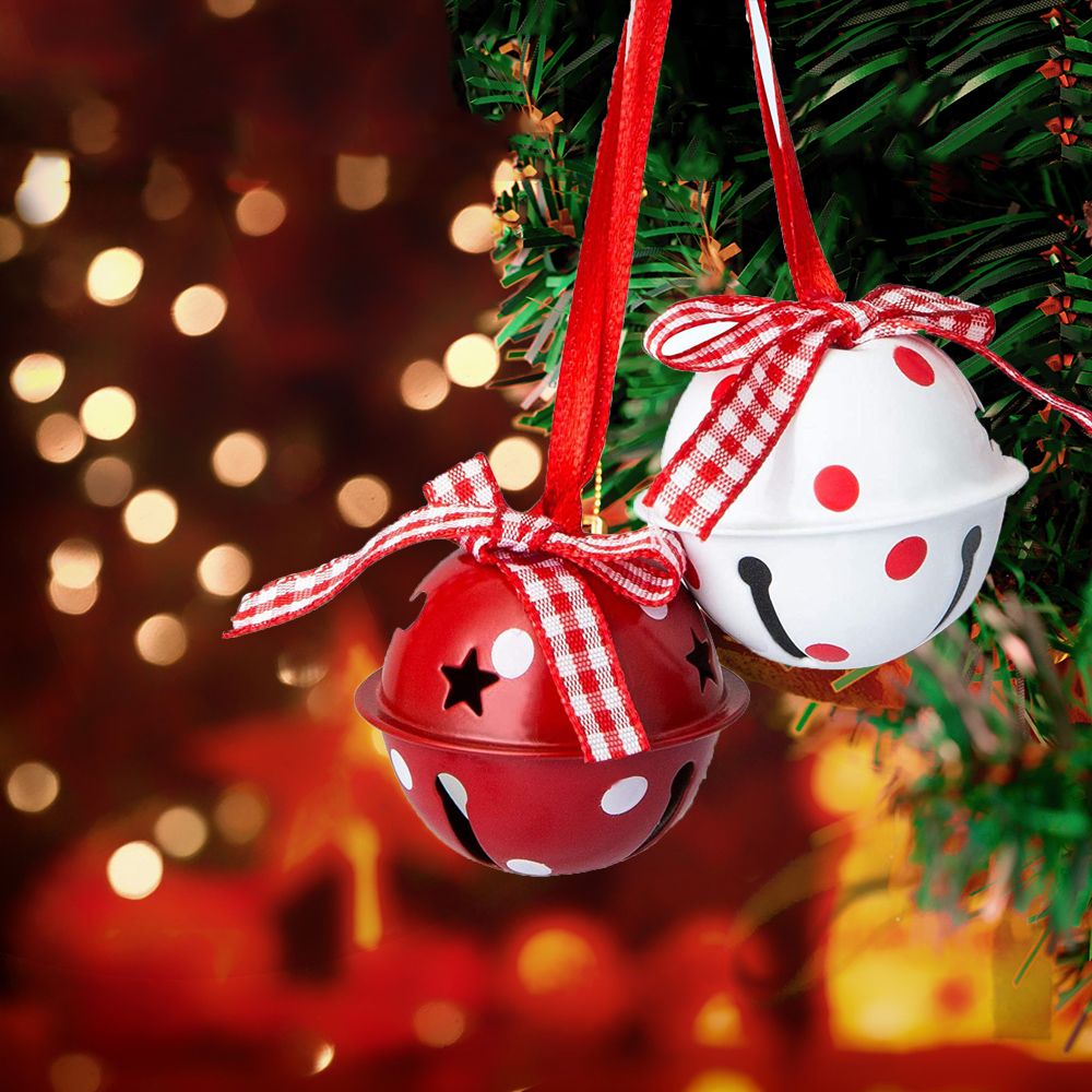 Garden Window Decor Party Xmas Tree Decorations New Year Decor Hanging Ornament Christmas Bells Pendant