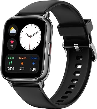 Amazfit Pop 2 Smartwatch Free Size 2 Hours Charging Time IP 68 Water Resistant Weighs 59.4 Gram