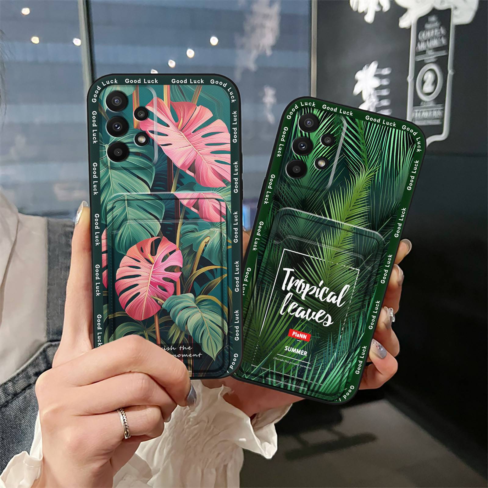 Cartoon Graffiti Phone Case For Samsung Galaxy A23/4G/5G/SM-A235F/A236 Soft case Anti-knock Dirt-resistant Cute Card bag