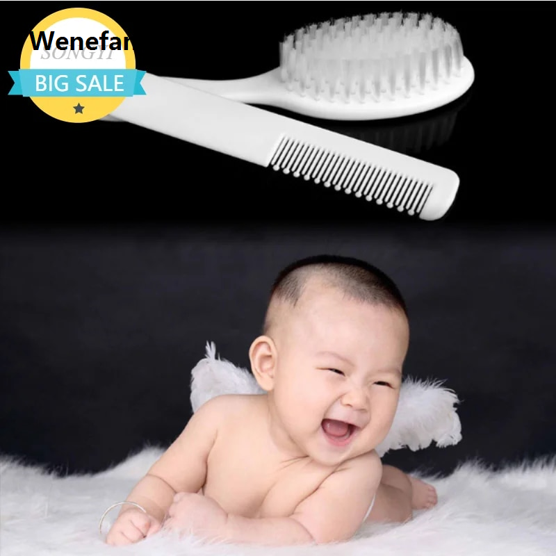 Wenefang Kids Comb Set For Babies Baby Soft Brushes Of Hair Care Products Hairbrush Infant Combs Care Head Massager For Boys And Girls